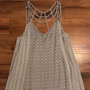 Strappy mini sun dress